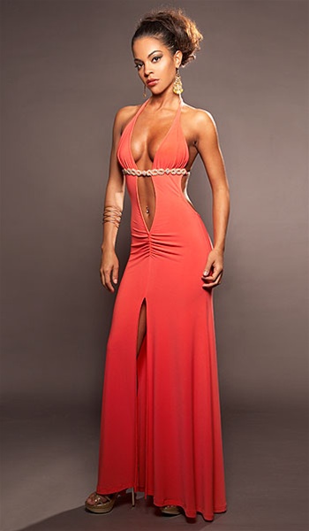 Serena - Exotic Long Gown  